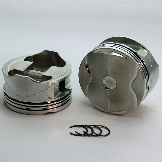 1-4770-3720-5.0-Ford Coyote Direct INJ  FX1 Series +1cc  Dome Top Gen III Coyote-Forged-Piston-Set- 3.72 inch bore