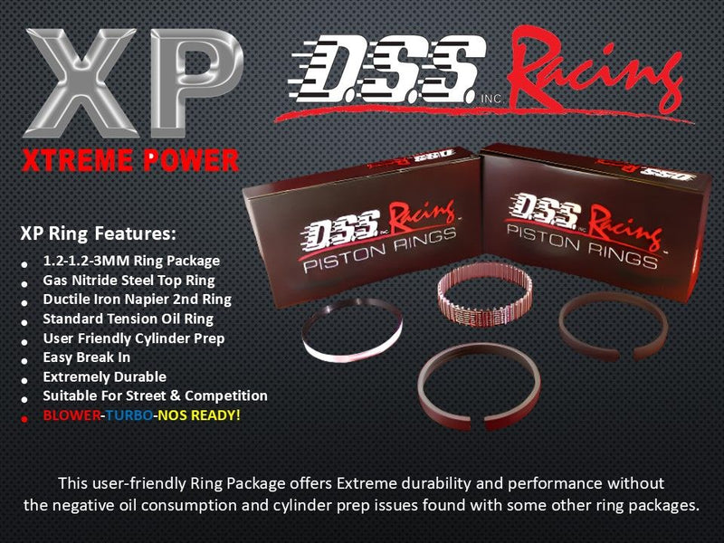 Load image into Gallery viewer, 3500-4000 302 - 5.0 Small Block Ford 302 FX Series -4cc  Flat Top  SBF 20 Degree Inline Forged Piston Set 4.000 inch bore   COMP HEIGHT:  1.6&quot;
