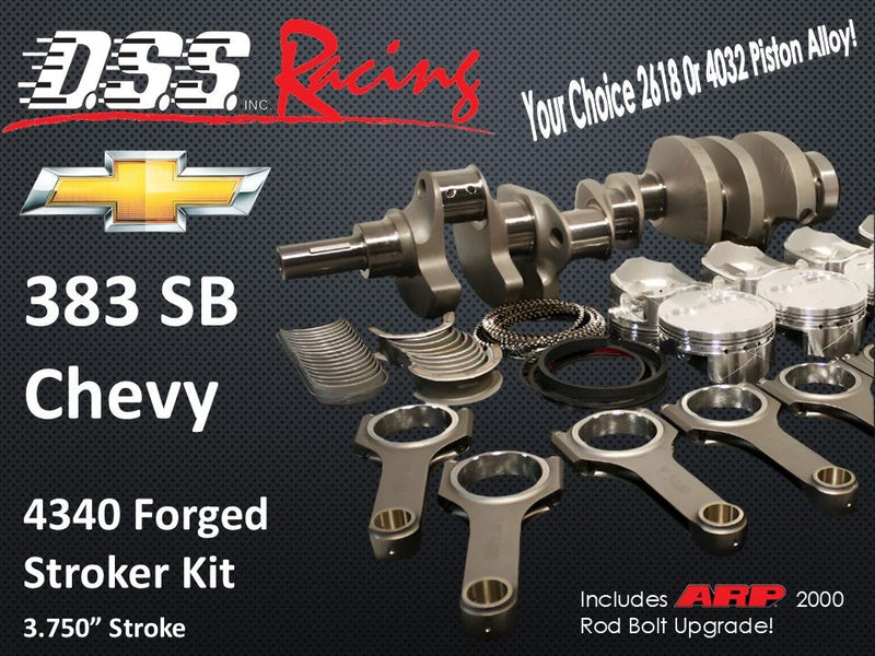 Load image into Gallery viewer, 383 Small Block Chevy 4340 Forged  Stroker Kit
