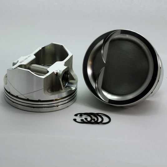 6635-4165 390 AMC V8 FX Series -25cc Dish Top AMC Forged Piston Set 4.165 inch bore   COMP HEIGHT:  1.59