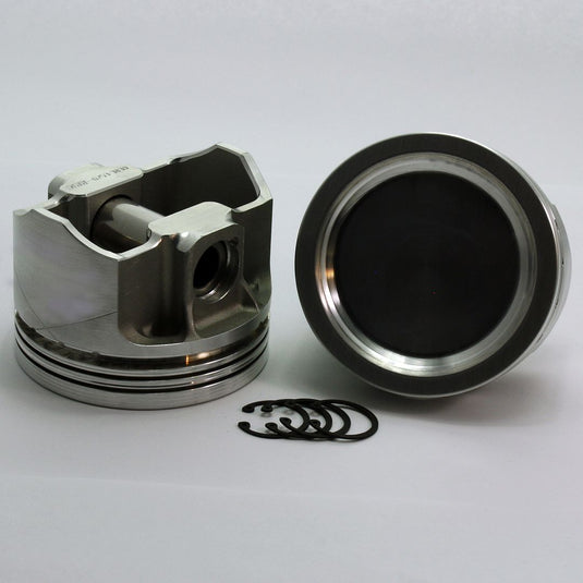 6245-3820 350 Buick V8 FX Series -29cc Dish Top Buick V8 350 Forged Piston Set 3.820 inch bore   COMP HEIGHT:  1.88