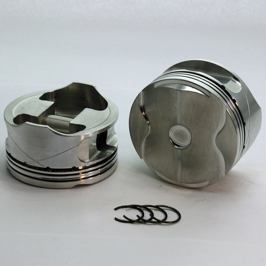 K3-4770-3720-5.0-Ford Coyote Direct INJ  FXK3 Series +1cc  Dome Top Gen III Coyote-Forged-Piston-Set- 3.72 inch bore