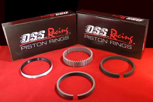 3171-4185 Boss 347 Stroker Small Block Ford 289 - 302 FX Series -13cc   Dish Top 351 Cleveland \ Boss Open & Closed Chamber Forged Piston Set 4.185 inch bore   COMP HEIGHT:  1.09"