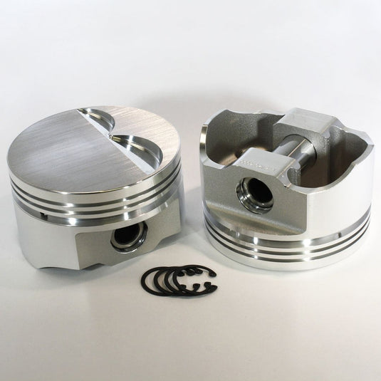 8775-4040 6.0 - LS2 -6.2 - LS3 -  L98 - LQ9 - LS7 - LSA - LSX Chevy LS E Series -3cc Flat Top  LS1,LS2,LS3 and LS7 Forged Piston Set 4.040 inch bore   COMP HEIGHT:  1.305