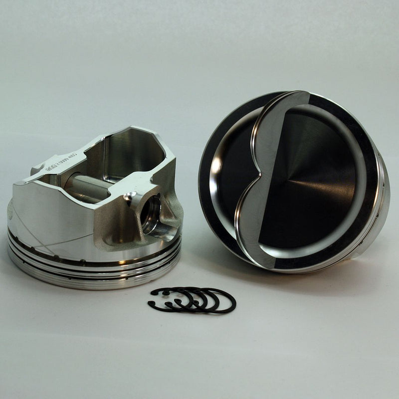 Load image into Gallery viewer, 5077-4160 455 FE Ford FX Series -28cc Dish Top FE Ford Forged Piston Set 4.160 inch bore   COMP HEIGHT:  1.335&quot;
