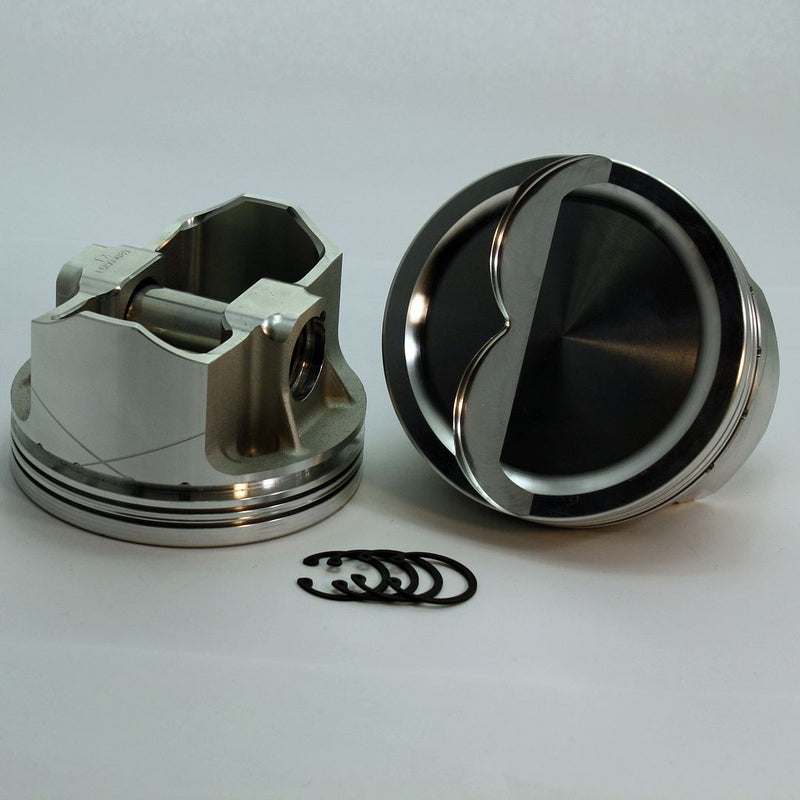 Load image into Gallery viewer, 5001-4090 390 FE Ford FX Series -10cc  Dish Top FE Ford Forged Piston Set 4.090 inch bore   COMP HEIGHT:  1.775&quot;
