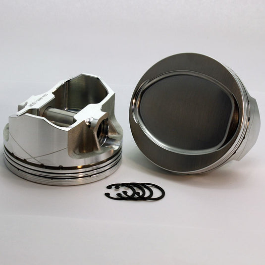 6852-4100 6.2 Small Block Mopar Hemi Gen III FX Series -10cc Dish Top Gen III Hemi Forged Piston Set 4.100 inch bore   COMP HEIGHT:  1.275