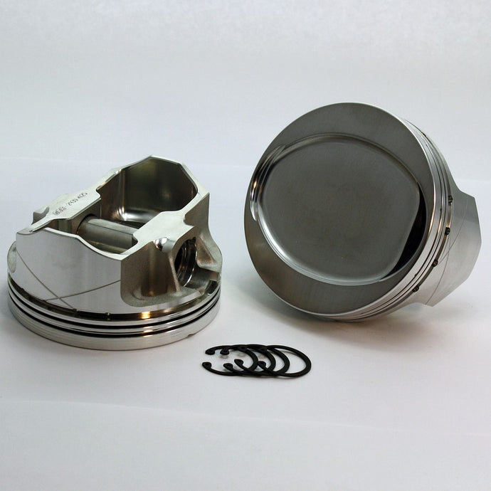 6815-4100 426 - 6.2 - 6.4 Stroker Small Block Mopar Hemi Gen III FX Series -18cc Dish Top Gen III Hemi Forged Piston Set 4.100 inch bore   COMP HEIGHT:  1.12