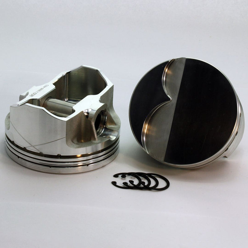Load image into Gallery viewer, 2870-4040 6.0 - LS2 -6.2 - LS3 -  L98 - LQ9 - LS7 - LSA - LSX Stroker Chevy LS FX Series -3cc Flat Top  LS1,LS2,LS3 and LS7 Forged Piston Set 4.040 inch bore   COMP HEIGHT:  1.215&quot;
