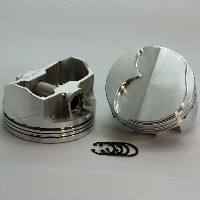 Load image into Gallery viewer, 2872-4125 6.0 - LS2 -6.2 - LS3 -  L98 - LQ9 - LS7 - LSA - LSX Stroker Chevy LS FX Series +6cc  Dome Top LS1,LS2,LS3 and LS7 Forged Piston Set 4.125 inch bore   COMP HEIGHT:  1.215&quot;
