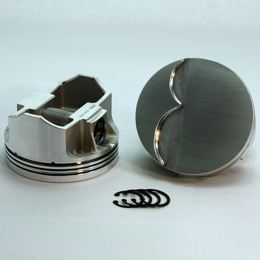 1830-4070 6.0 - LS2 -6.2 - LS3 -  L98 - LQ9 - LS7 - LSA - LSX Chevy LS SX Series -3cc Flat Top  LS1,LS2,LS3 and LS7 Forged Piston Set 4.070 inch bore   Pin Dia.:  0.943