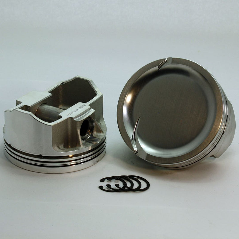 Load image into Gallery viewer, 1874-4185 6.0 - LS2 -6.2 - LS3 -  L98 - LQ9 - LS7 - LSA - LSX Stroker Chevy LS SX Series -22cc Dish Top LS1,LS2,LS3 and LS7 Forged Piston Set 4.185 inch bore   Pin Dia.:  0.927"   Comp Height:  1.215"
