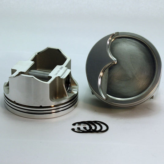 1873-4005 6.0 - LS2 -6.2 - LS3 -  L98 - LQ9 - LS7 - LSA - LSX Stroker Chevy LS SX Series -15cc Dish Top LS1,LS2,LS3 and LS7 Forged Piston Set 4.005 inch bore   Pin Dia.:  0.927