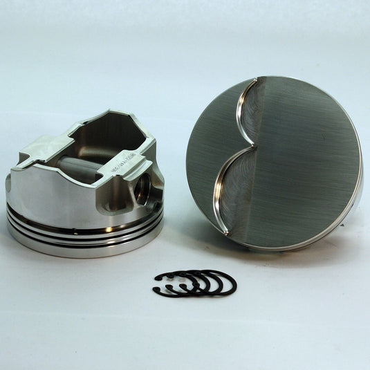 1880-4155 6.0 - LS2 -6.2 - LS3 -  L98 - LQ9 - LS7 - LSA - LSX Stroker Chevy LS SX Series -3cc Flat Top  LS1,LS2,LS3 and LS7 Forged Piston Set 4.155 inch bore   Pin Dia.:  0.927