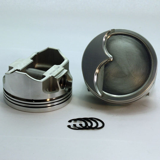 1861-3898 4.8 - 5.3 - LS1 - LS6 - Stroker Chevy LS SX Series -10cc  Dish Top LS1,LS2,LS3 and LS7 Forged Piston Set 3.898 inch bore   Pin Dia.:  0.927