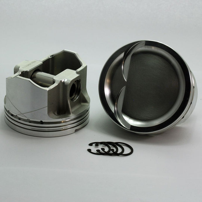 6353-4060 360 Small Block Mopar FX Series -18cc Dish Top Small Block Mopar Forged Piston Set 4.060 inch bore   COMP HEIGHT:  1.667