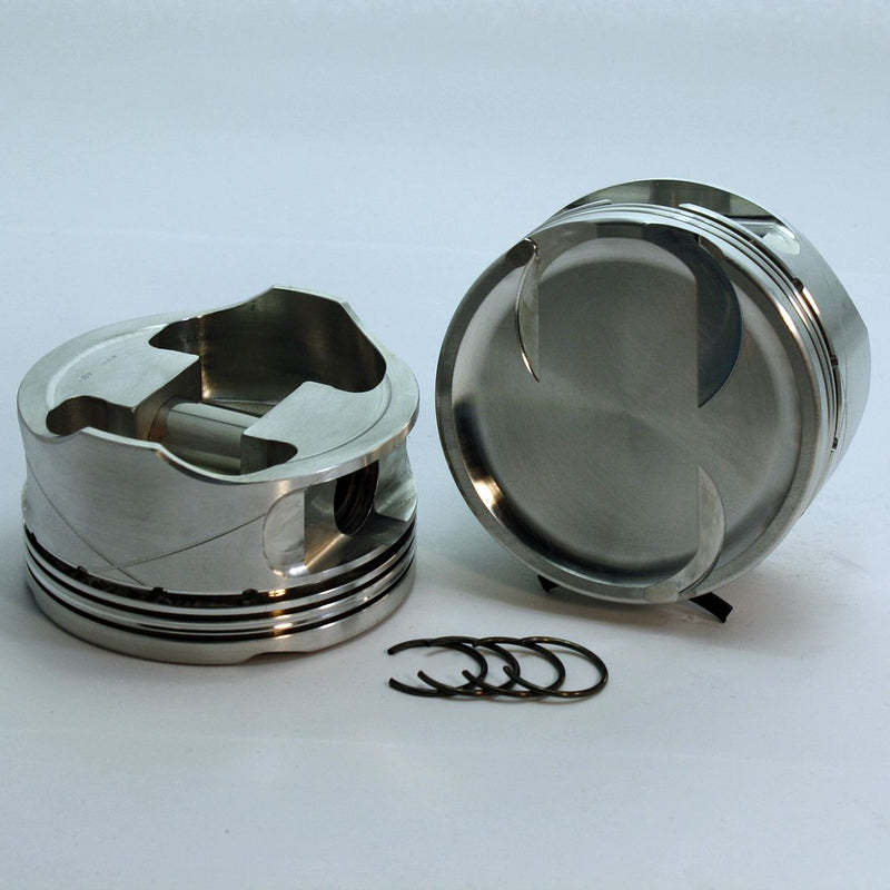 Load image into Gallery viewer, 4822-3552 5.0 Stroker Ford Modular FX Series -6cc Dish Top Modular 2V PI / Twisted Wedge Forged Piston Set 3.552 inch bore   COMP HEIGHT:  1.19&quot;
