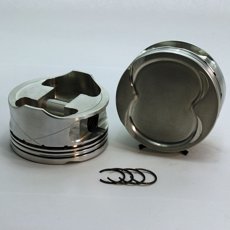 Load image into Gallery viewer, 4864-3710 5.0 Stroker Ford Modular FX Series -15cc Dish Top Modular 4V Forged Piston Set 3.710 inch bore   COMP HEIGHT:  1.19&quot;
