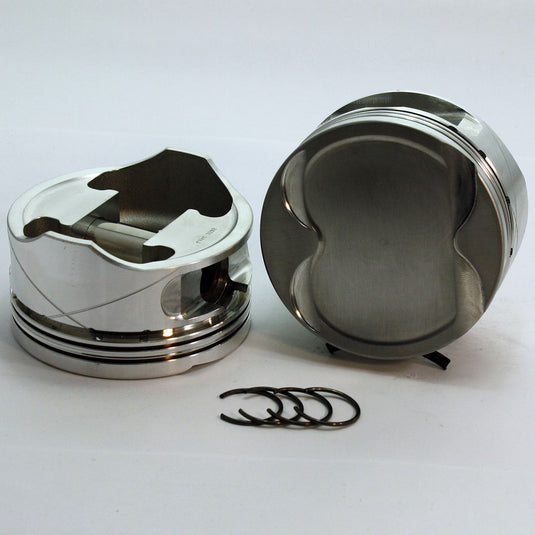 4996-3582 4.75 Stroker Ford Modular FX Series -15cc Dish Top Modular 4V Forged Piston Set 3.582 inch bore   COMP HEIGHT:  1.17