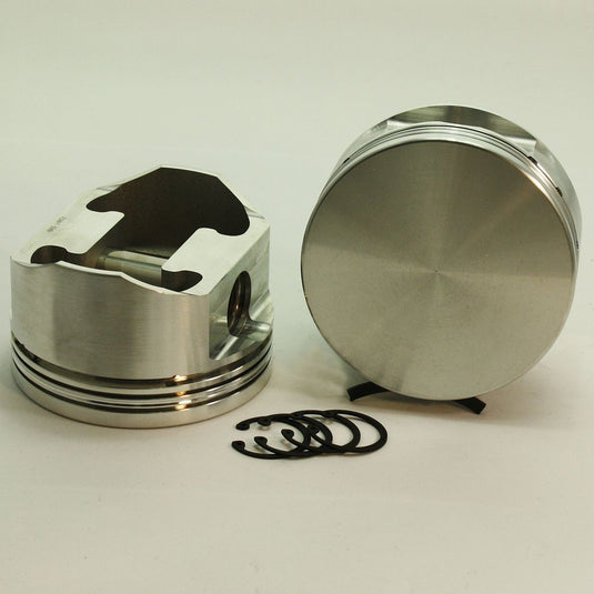 4800-3552 5.4 - 5.8 Ford Modular 5.4 - 5.8 SX Series -0cc Flat Top No Notch Modular No Valve Relief Forged Piston Set 3.552 inch bore   Pin Dia.:  0.866"   Comp Height:  1.21"