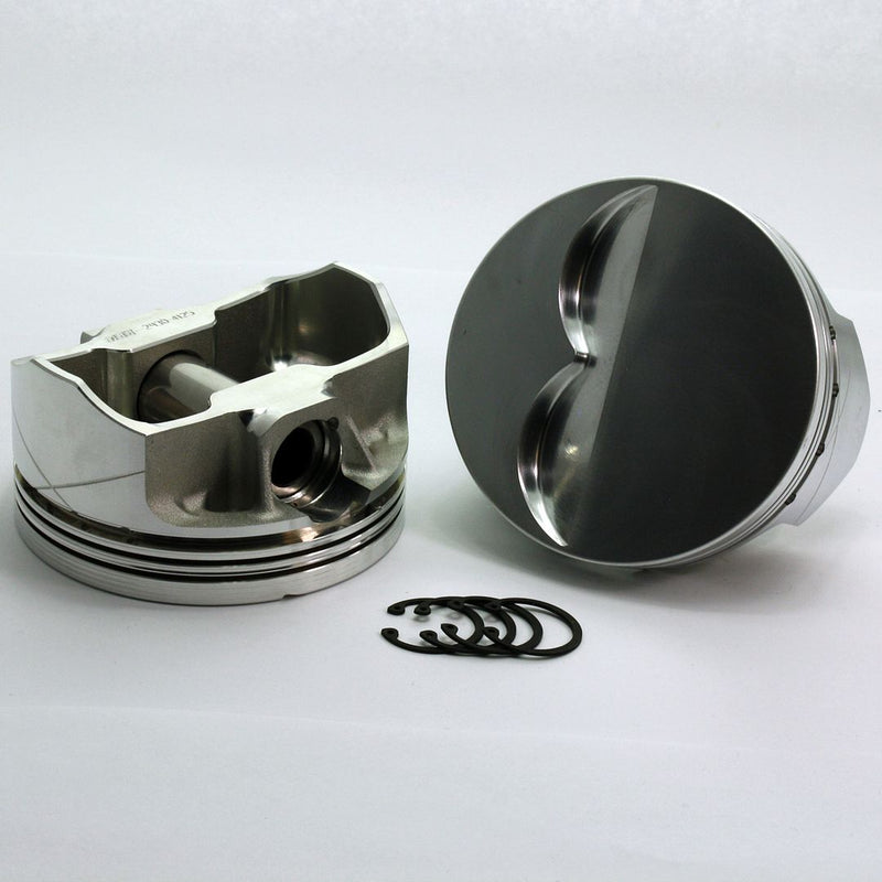 Load image into Gallery viewer, 2460-4000 396 Small Block Chevy FX Series -5cc Flat Top  SBC 23 Degree Forged Piston Set 4.000 inch bore   COMP HEIGHT:  1.062&quot;
