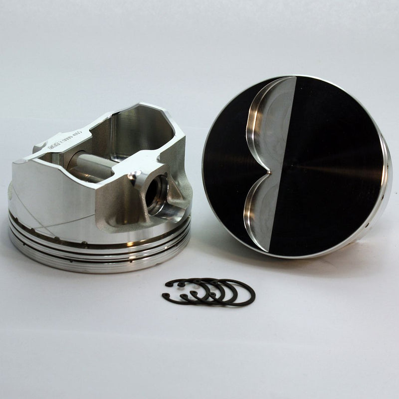 Load image into Gallery viewer, 3500-4000 302 - 5.0 Small Block Ford 302 FX Series -4cc  Flat Top  SBF 20 Degree Inline Forged Piston Set 4.000 inch bore   COMP HEIGHT:  1.6&quot;

