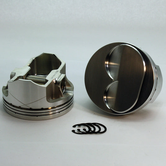 1-3418-4030-289 - 302 - 5.0-Small Block Ford 289 - 302 FX1 Series +6cc  Dome Top SBF Twisted Wedge-Forged-Piston-Set- 4.03 inch bore