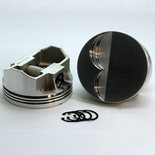 8870-4155 347 Stroker Small Block Ford 289 - 302 SX Series -5cc Flat Top  SBF 20 Degree Inline & Twisted Wedge Forged Piston Set 4.155 inch bore   Pin Dia.:  0.927