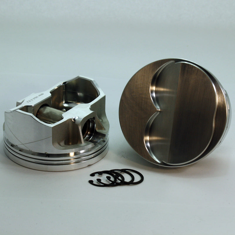 Load image into Gallery viewer, 2-2412-4155  400 Small Block Chevy 2-FX Series  +4cc Dome Top  Forged Piston Set. 4.155 bore
