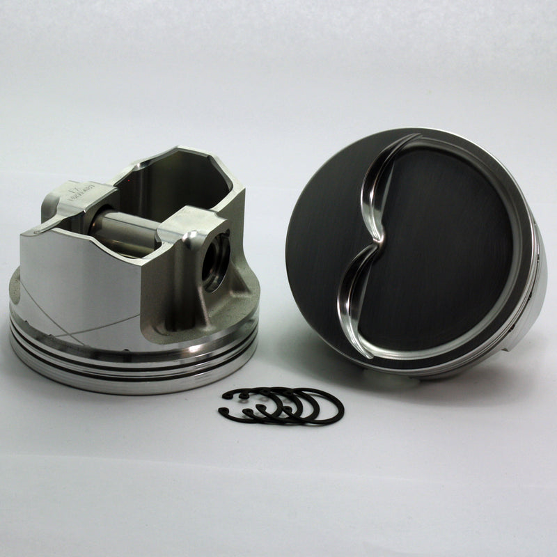 Load image into Gallery viewer, 1-2212-4000  327 Small Block Chevy 1-FX Series  +4cc Dome Top  Forged Piston Set. 4.000 bore
