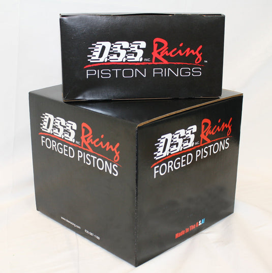 DISCONTINUED USE K2-2473-4125  434 Small Block Chevy K2-FX Series -16cc Dish Top  Forged Piston Set. 4.125 bore