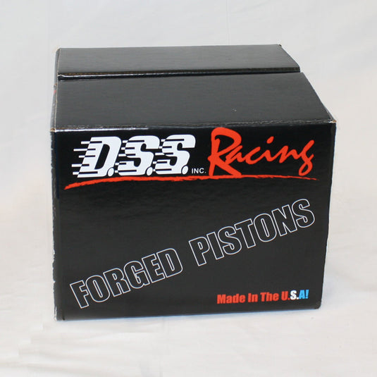 DISCONTINUED USE 1-2473-4030  408 Small Block Chevy 1-FX Series -16cc Dish Top  Forged Piston Set. 4.030 bore